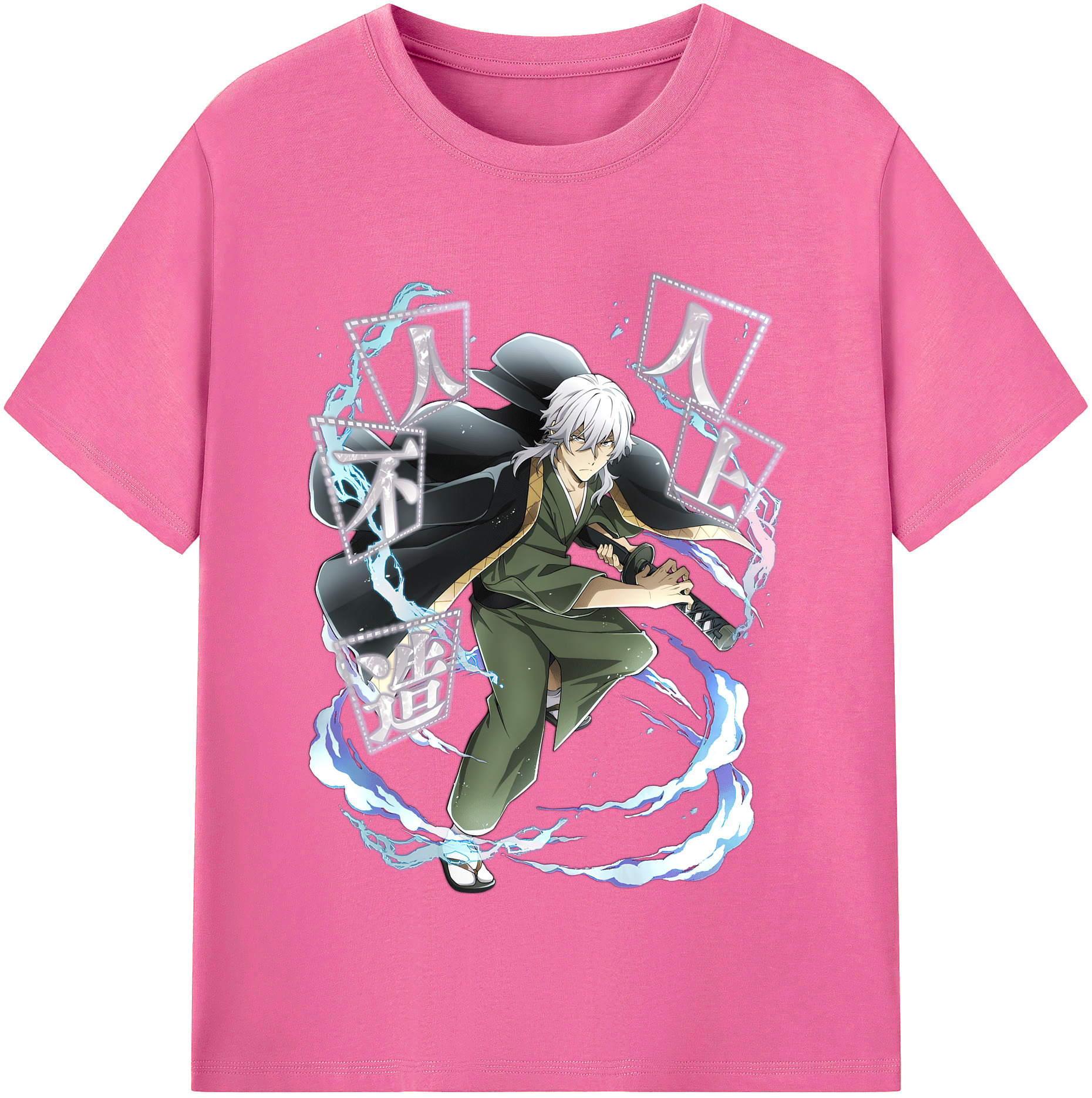 （画像用） 文豪ストレイドッグス Bungo Stray Dogs レディースカジュアルプリントTシャツ（綿100％）